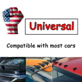 Accessories Car Roof Shark Fin Decorative Sticker Carbon Fiber Decors Universal